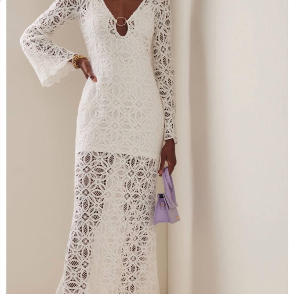 Significant Other Imogen Cotton Lace Maxi Dress SIZE 4